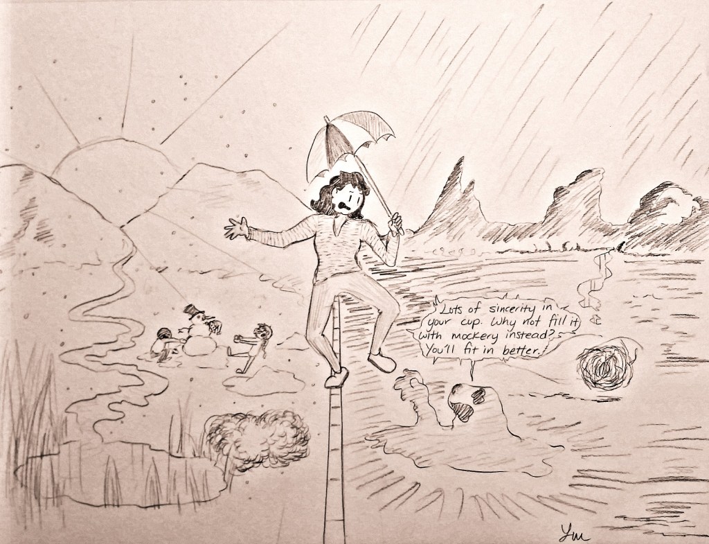 I fit in fine, you&nbsp;glob