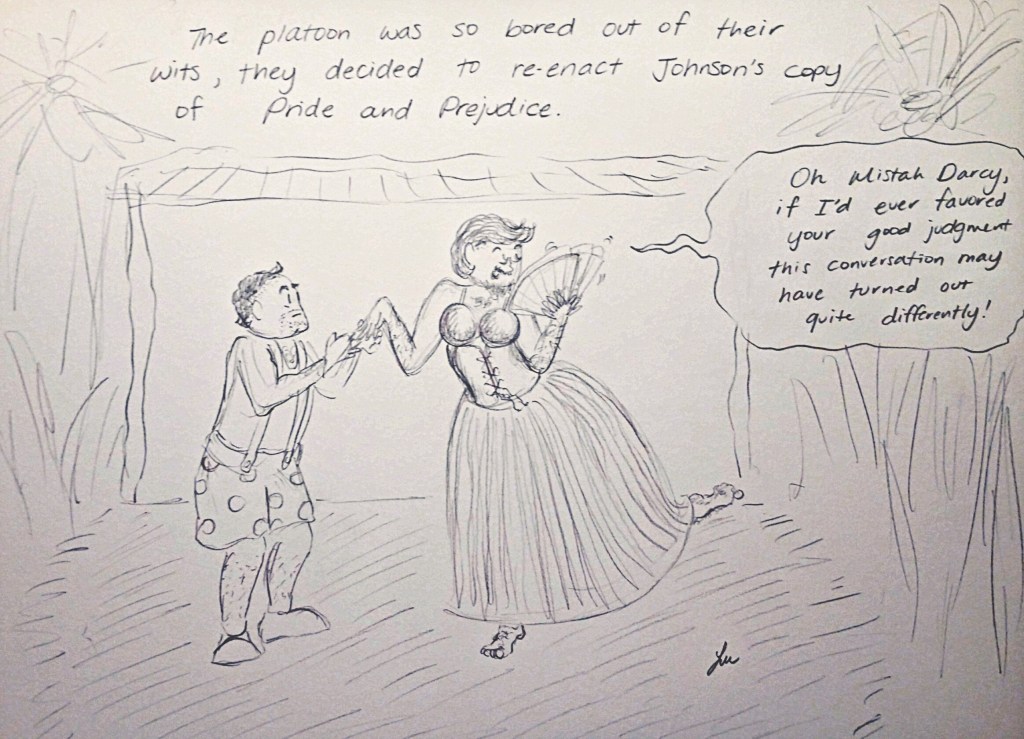 Oh Mr. Collins, you’re so&nbsp;droll…