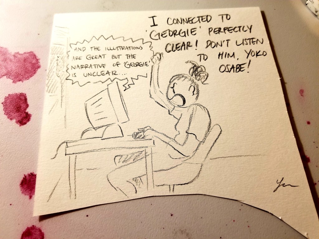 Saturday night: Yelled at Children’s Illustrated book art&nbsp;critique