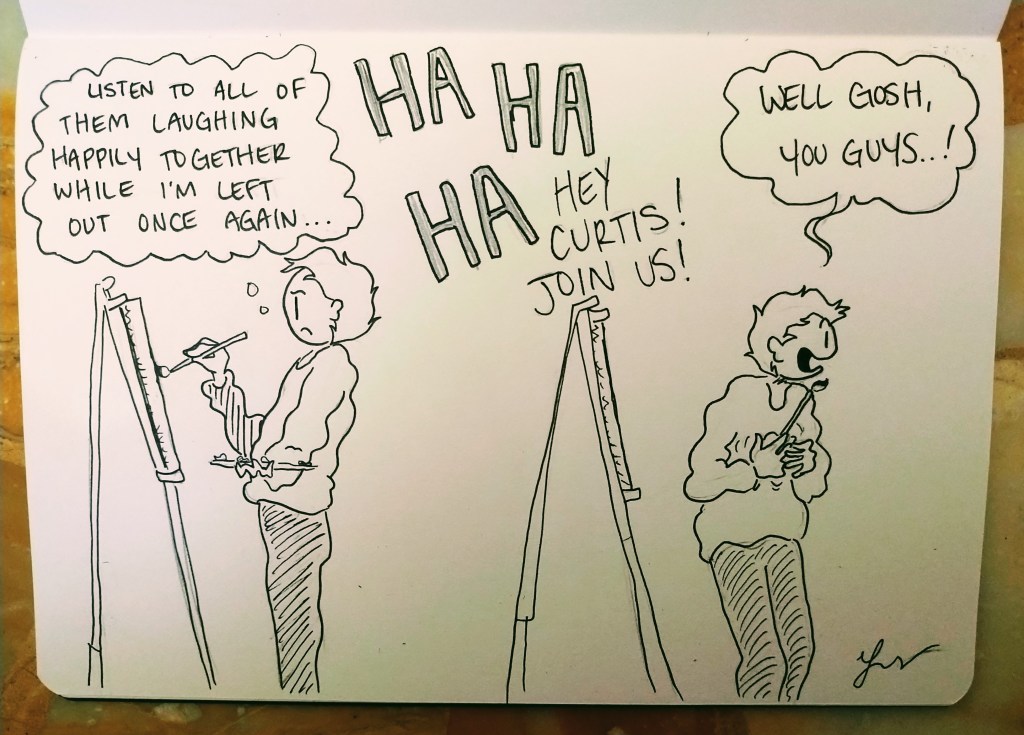 Curtis at the&nbsp;Academy