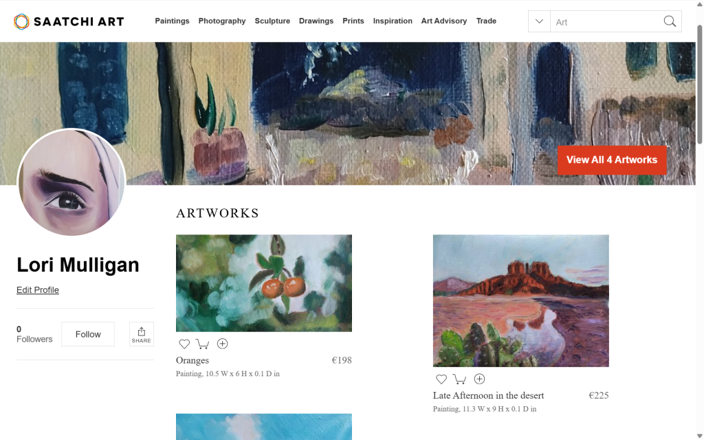 Support an artist, buy some paintings! (More to&nbsp;come)