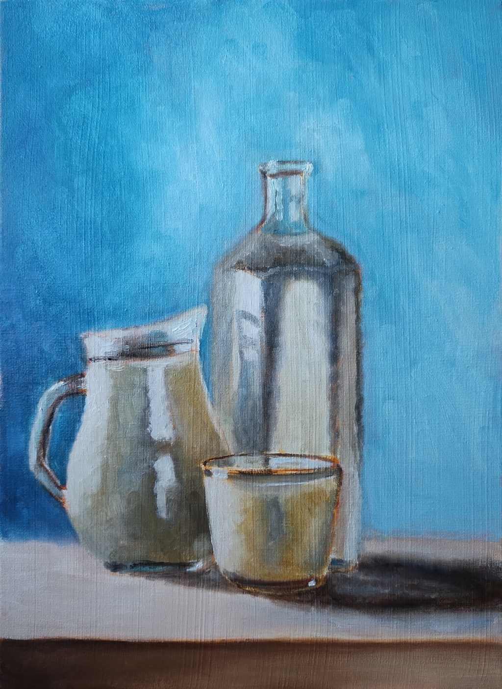 Milk in glass&nbsp;containers